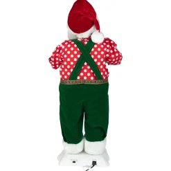 Sale 24" Animated and Musical Santa Claus with Hot Cocoa Christmas Figure Santa Claus