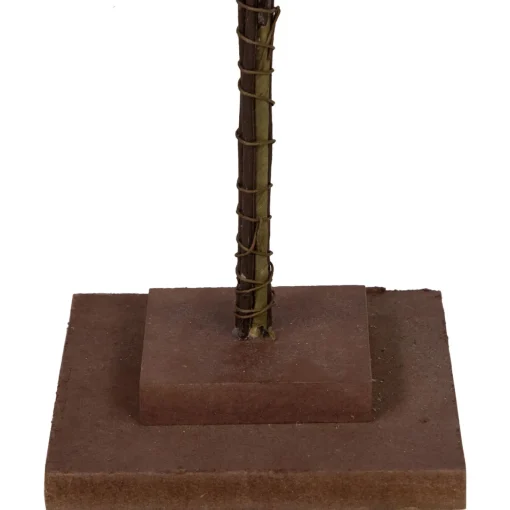 Outlet 50" Artificial Red Berry Christmas Twig Tree with Square Stand, Unlit Twig & Birch