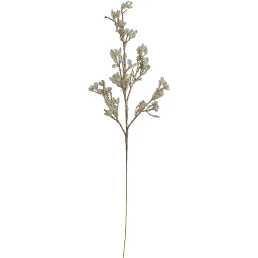 Best 30" Artificial White and Champagne Gold Beaded Twig Christmas Spray Sprays, Picks & Branches