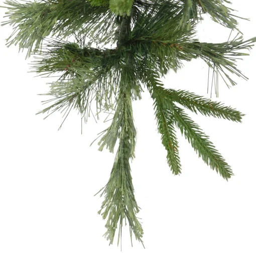 Clearance 46" Ashcroft Cashmere Pine Artificial Christmas Teardrop Swag - Unlit Unlit Swags
