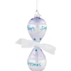 5" Baby Boy's First Christmas 2023 Glass Ornament New Baby
