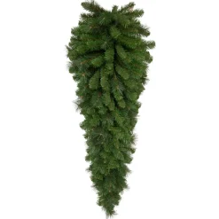 Outlet 48" Beaver Pine Artificial Christmas Teardrop Swag, Unlit Unlit Swags