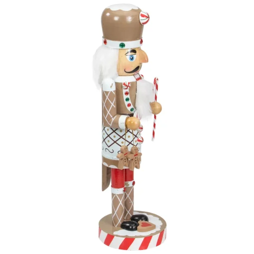 Sale 14" Beige and Red Gingerbread Chef Christmas Nutcracker Nutcrackers