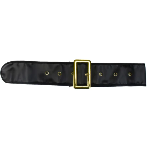Outlet 61" Black Santa Claus Men Adult Christmas Belt Costume Accessory - One Size Costumes