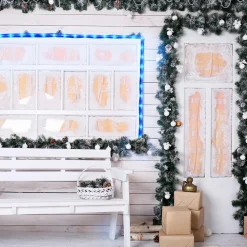 Clearance 18' Blue LED Christmas Rope Lights Rope & Tape