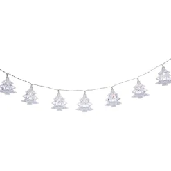 Best 10 B/O LED Warm White Christmas Tree with Deer Lights - 3' Clear Wire Battery Operated