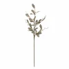 Outlet 30" Brown Glittered Artificial Mistletoe Floral Christmas Spray Sprays, Picks & Branches