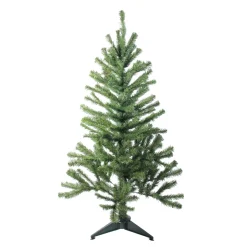 Clearance 4' Canadian Pine Medium Artificial Christmas Tree, Unlit Unlit