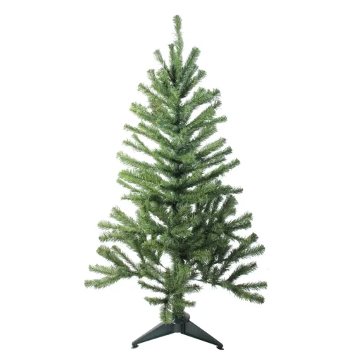Discount 5' Canadian Pine Medium Artificial Christmas Tree, Unlit Unlit