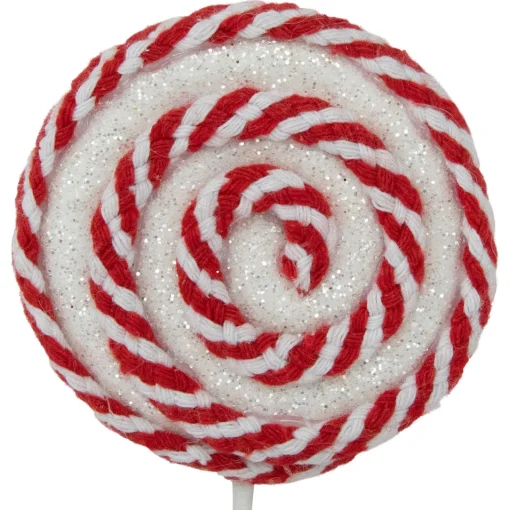 Discount 17" Candy Cane Lollipops Decorative Christmas Spray Sprays, Picks & Branches