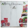 Sale 10" Car and Gifts Merry Christmas Canvas Wall Art with Photo Clip Wall