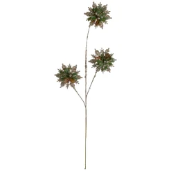 Sale 28" Champagne Gold and Green Artificial Floral Christmas Spray Sprays, Picks & Branches