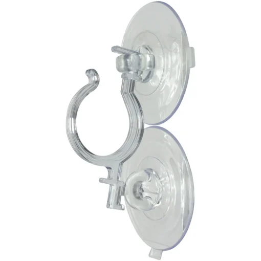 Hot 7" Clear Jumbo Suction Cup Christmas Wreath Hook Wreath Storage & Accessories