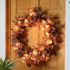 Best 25 Count Clear C7 Christmas Lights, 24ft Brown Wire C7 & C9 Lights