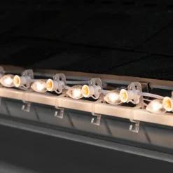 Outlet 25 Count Clear C7 Christmas Lights, 24ft White Wire C7 & C9 Lights