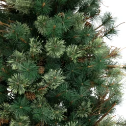 Sale 4' Country Mixed Pine Artificial Christmas Wall or Door Tree - Unlit Unlit