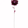 Sale 20.75" Deep Red Feather Peony Artificial Christmas Floral Pick Sprays, Picks & Branches