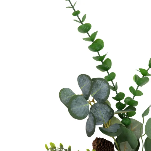 Outlet 32" Eucalyptus, Pinecones and Blueberries Artificial Pine Christmas Spray Sprays, Picks & Branches