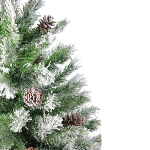 Clearance 4' Flocked Angel Pine Artificial Christmas Tree - Unlit Flocked