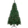 Sale 6.5 Ft Pre-Lit Ravenna Pine Artificial Christmas Tree - Warm White LED Lights Pre-Lit