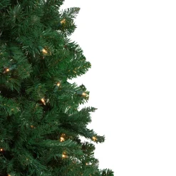 Sale 6.5 Ft Pre-Lit Ravenna Pine Artificial Christmas Tree - Warm White LED Lights Pre-Lit