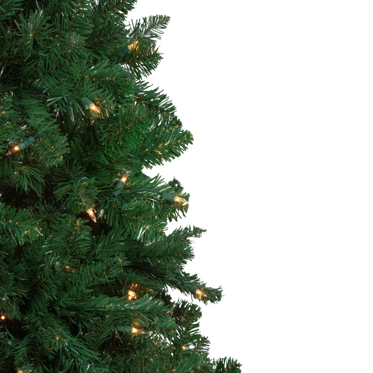 Sale 6.5 Ft Pre-Lit Ravenna Pine Artificial Christmas Tree - Warm White LED Lights Pre-Lit