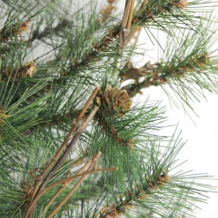 Hot 2' Full Country Mixed Pine Artificial Christmas Wall Tree - Unlit Wall Trees