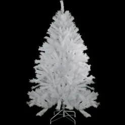 Clearance 7' Full Icy White Spruce Artificial Christmas Tree - Unlit Colorful