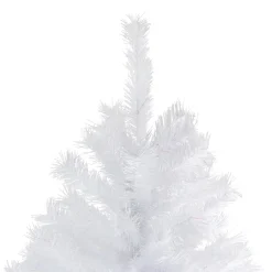 Clearance 7' Full Icy White Spruce Artificial Christmas Tree - Unlit Colorful