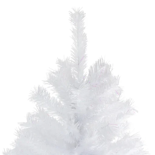 Clearance 7' Full Icy White Spruce Artificial Christmas Tree - Unlit Colorful