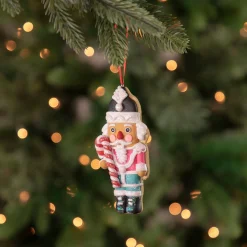 Best 4.75" Glittered Nutcracker Cookie Ornament Nutcrackers