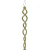 Discount 8.5" Gold Spiral Icicle Hanging Christmas Ornament Icicles|Snowflakes