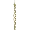 8.75" Gold Spiral Icicle With a Star Christmas Ornament Icicles|Snowflakes