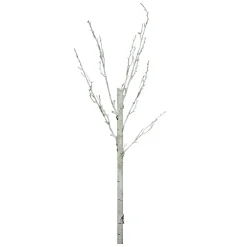 Outlet 44" Gray Distressed Finish Artificial Crafting Display Tree Trunk Sprays, Picks & Branches