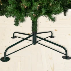 Clearance 48" Green Artificial Foldable Christmas Tree Stand - For 12 - 15' Trees Metal|Plastic