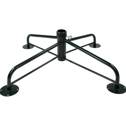 Clearance 48" Green Artificial Foldable Christmas Tree Stand - For 12 - 15' Trees Metal|Plastic