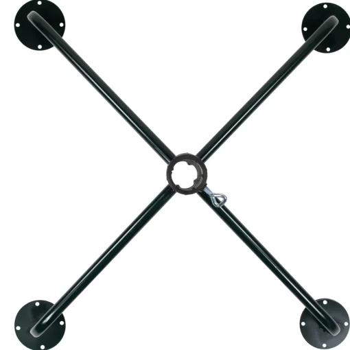 Clearance 48" Green Artificial Foldable Christmas Tree Stand - For 12 - 15' Trees Metal|Plastic
