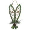 Hot 12" Green Hanging Snowshoe Christmas Wall Decoration Door