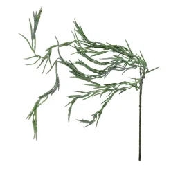 Online 33" Green Iced Willow Succulent Hanging Artificial Christmas Spray Sprays, Picks & Branches