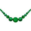 Outlet 6' Green Shiny and Matte Shatterproof Ball Christmas Swag Unlit Swags