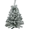 Clearance 3' Heavily Flocked Madison Pine Medium Artificial Christmas Tree, Unlit Unlit
