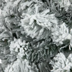 Clearance 3' Heavily Flocked Madison Pine Medium Artificial Christmas Tree, Unlit Unlit