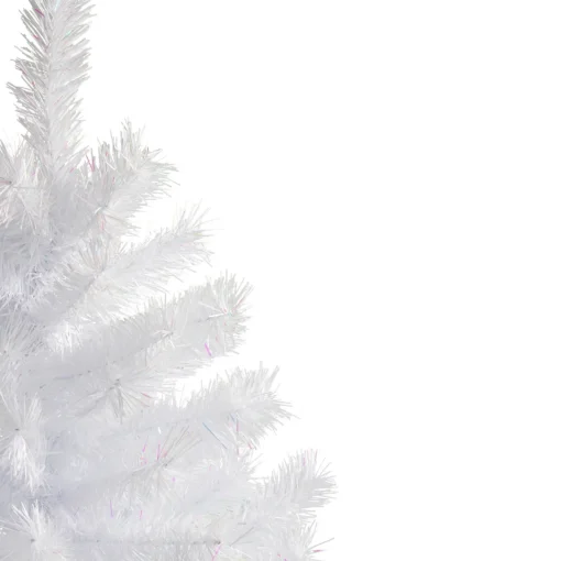 Outlet 4' Icy White Spruce Artificial Christmas Tree - Unlit Colorful