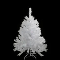 Outlet 4' Icy White Spruce Artificial Christmas Tree - Unlit Colorful