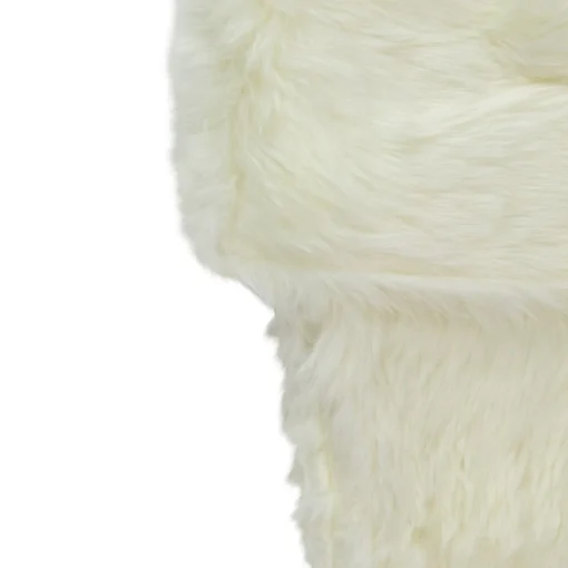 Outlet 20" Ivory White Soft Faux Fur Decorative Christmas Stocking Stockings