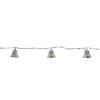 Outlet 9' Jingle Bell Beaded Christmas Garland Beaded