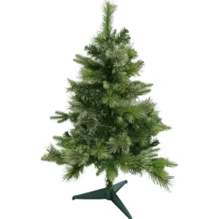New 4.5' Kingston Cashmere Pine Artificial Christmas Tree, Unlit Unlit