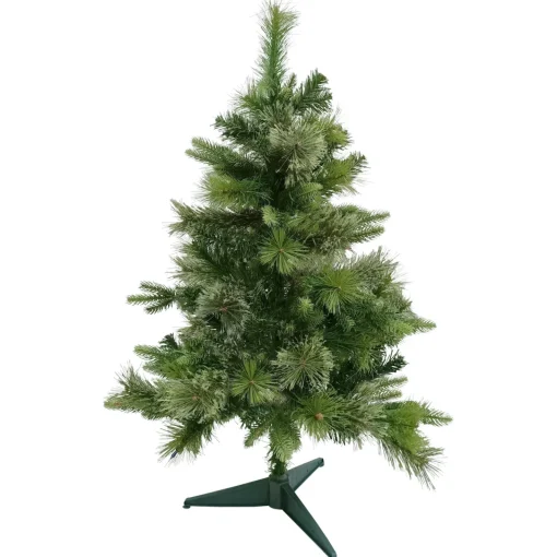 New 4.5' Kingston Cashmere Pine Artificial Christmas Tree, Unlit Unlit