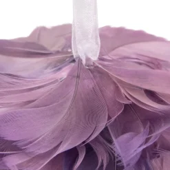 Discount 5.5" Layered Purple Feather Christmas Ball Ornament Glass|Ball Ornaments