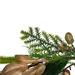 5' Leaves, Berry and Cedar Artificial Christmas Garland - Unlit Unlit